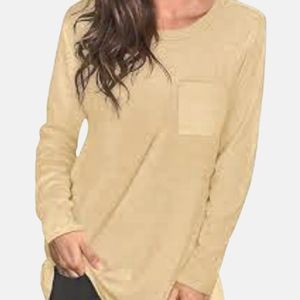 Horchow Silk Long Sleeve Blouse/Top Size M